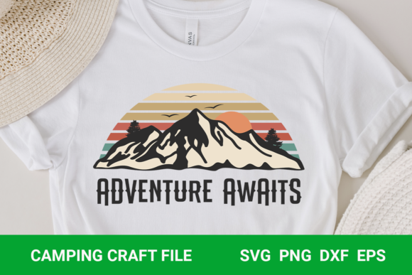 Adwenture Awaits SVG: Camping SVG