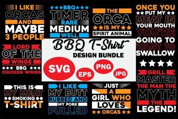 BBQ T Shirt SVG Bundle