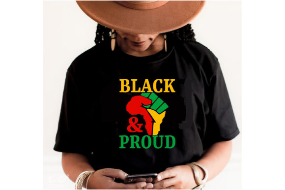 Black and Proud Graphics: T-Shirt Designs for Local Branding