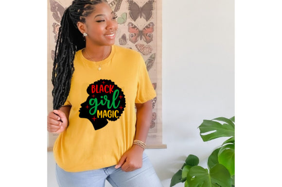 Black Girl Magic T-Shirt Design Graphics