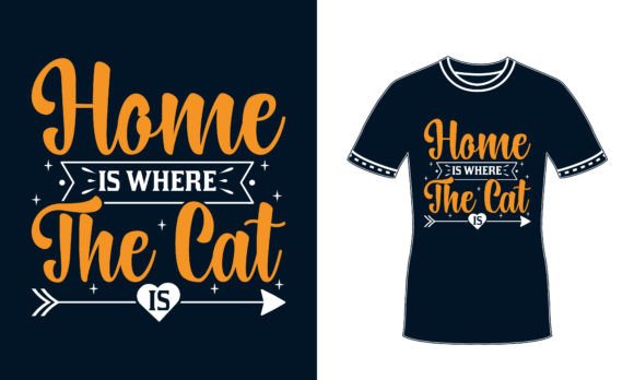 Funny Cat Quote Typography Tshirt Design Graphics