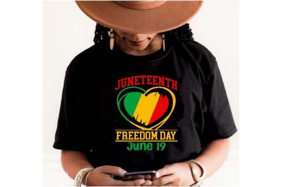 Juneteenth Freedom Day June 19 Graphics & T-Shirt Designs