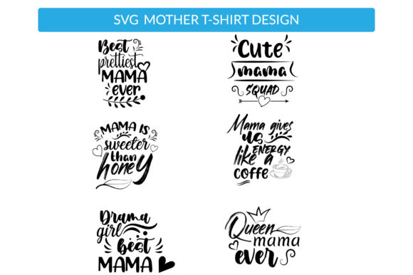 Mothers Day SVG T Shirt Design Set 15