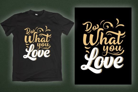 Motivational Quote Typography Design: Graphics & Print Templates
