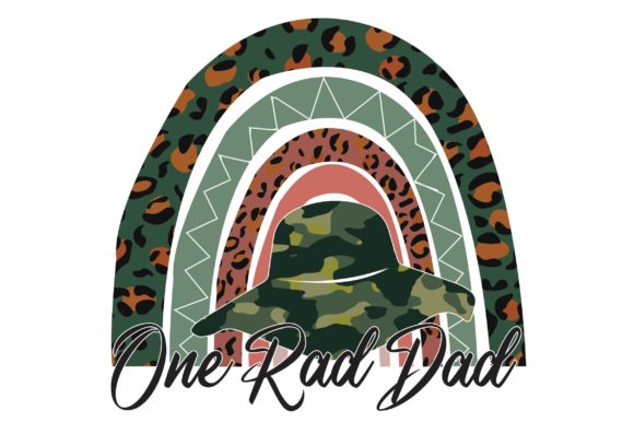 One Rad Dad Sublimation T-Shirt Design Graphics