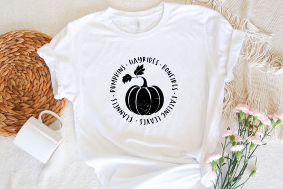 Pumpkin SVG Graphics for T-Shirt Designs