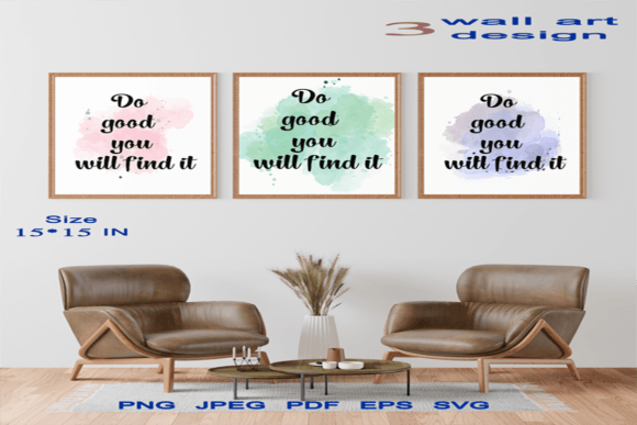 Quote Wall Art: Graphics & Print Templates for Handmade Creators