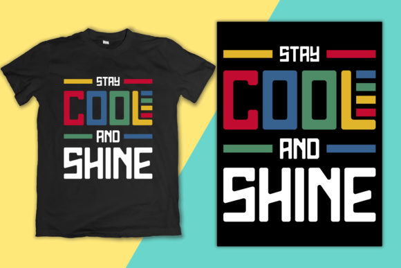 Stay Cool and Shine T Shirt Design: Graphics & Print Templates